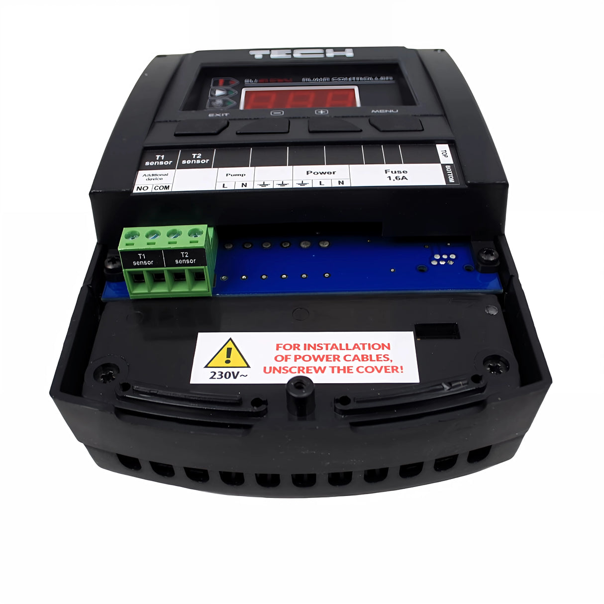 Tehnološka temperaturna razlika kontroler EU-21 CWU s LED zaslonom