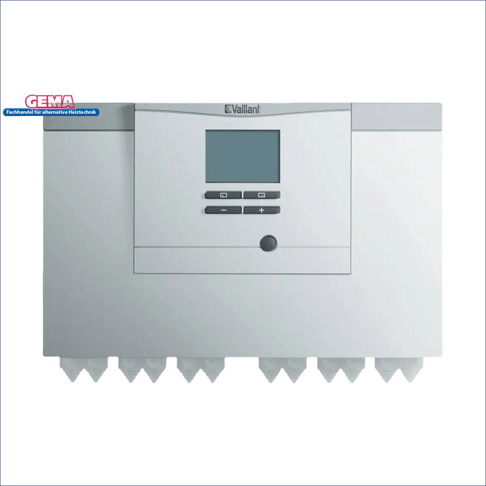 Wall-mounted Vaillant boiler with digital display for the Vaillant VWZ AI Wärmepumpen-Steuerungssystem
