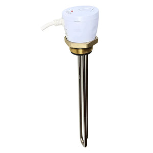 Immersionserhitzer mit Thermostat für Warmwasserspeicher 120 L, sichere Betriebe und Anschluss Vorlauf