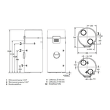 Remeha Warmwasser-Wärmepumpe Azorra Ace 200 Liter 2,4 kW.