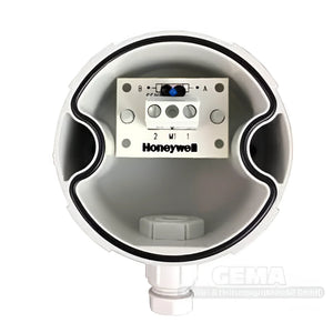 Runde weiße elektrische Verteilerdose mit Honeywell Klemmblock für Außentemperaturfühler SO10079U