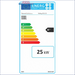 Energieeffizienzlabel auf Thermoflux Pelling 25/230 mit Hygienespeicher
