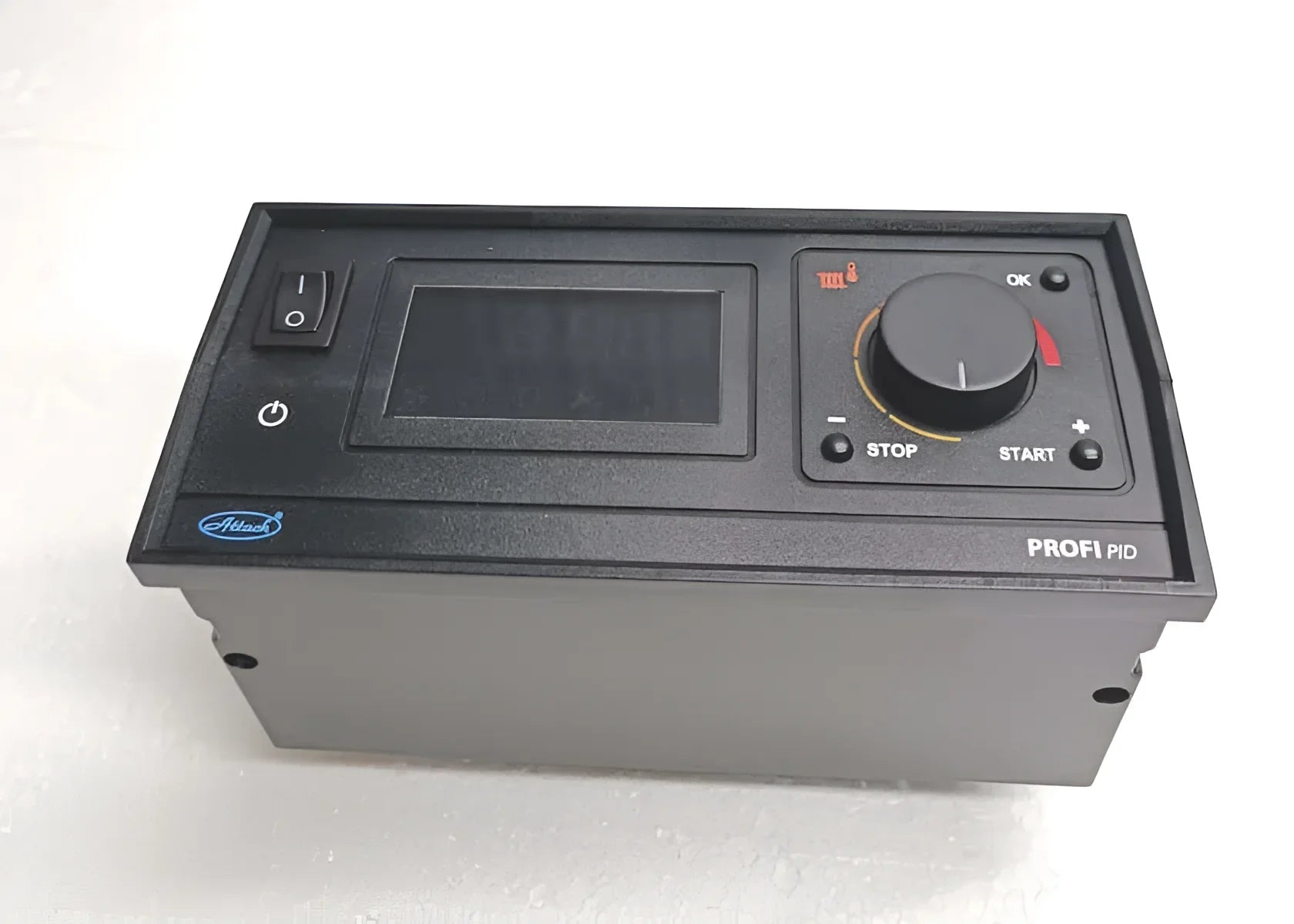 Schwarzes Attack Steuerelektronik RK-200 Kontrollpanel mit Display und Knopf
