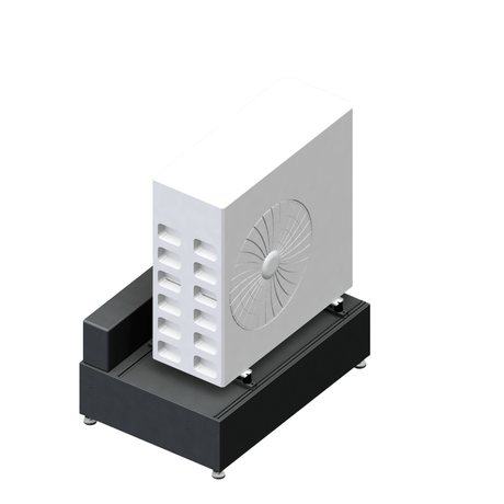 Sockelwärmepumpenspeicher 100 Liter - Pufferspeicher Wärmepumpe.