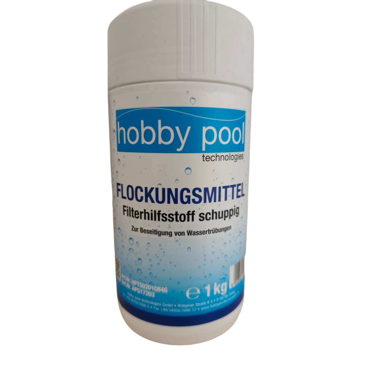 Flockungsmittel flüssig Pool.