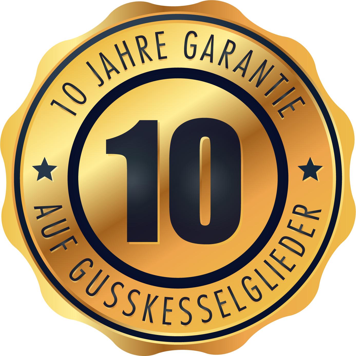Goldgarantie-Siegel für Pelletheizung IBC GK8k-öko 32 kW mit robuster Bauweise