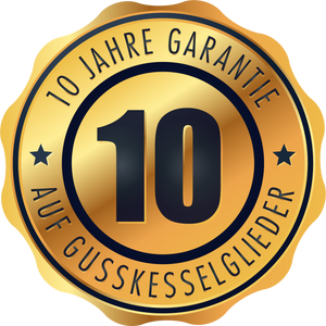 Goldgarantie-Siegel für Pelletheizung IBC GK8k-öko 32 kW mit robuster Bauweise