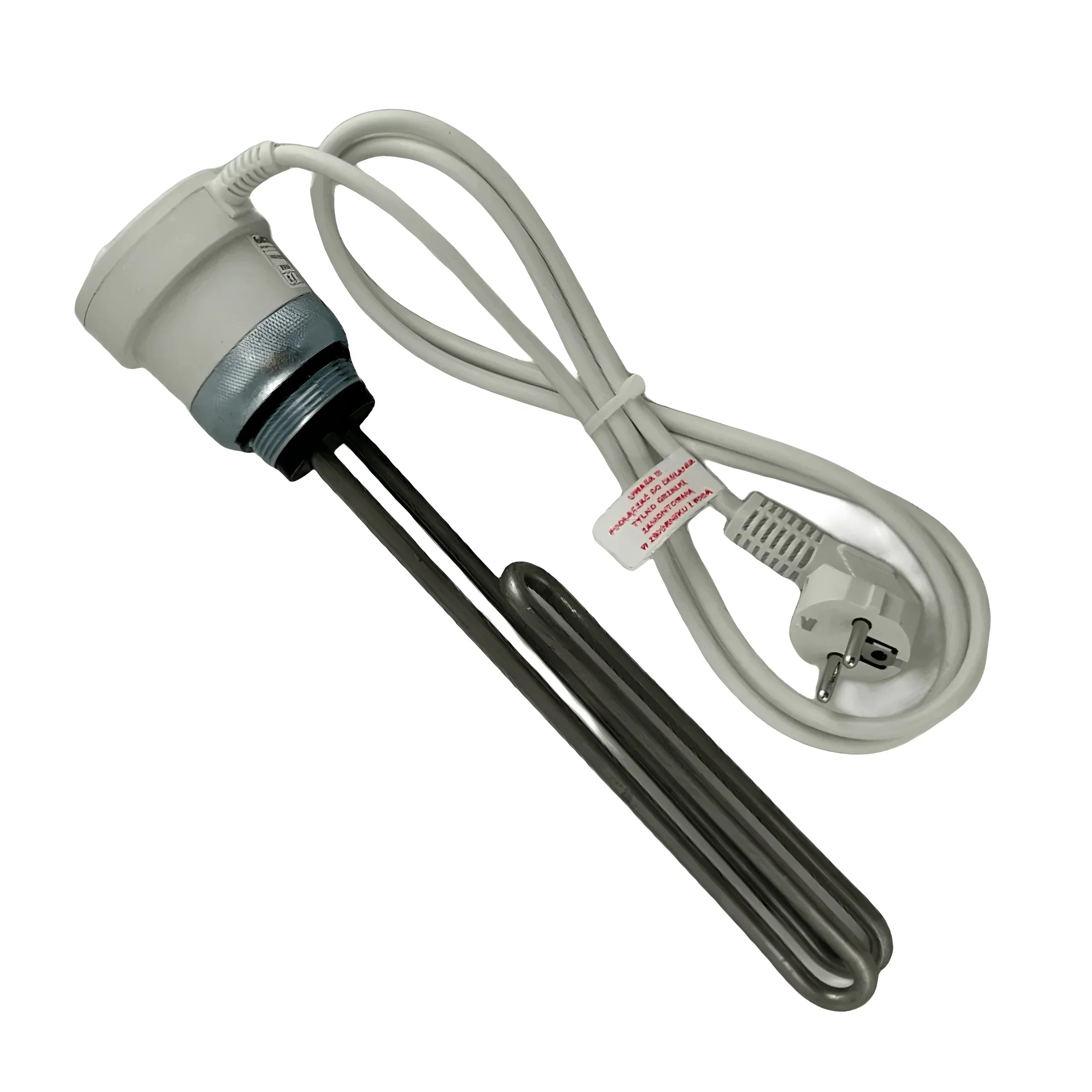 Immersion heater mit Elektromet Heizstab, Anschluss Vorlauf und zuverlässigem Betrieb