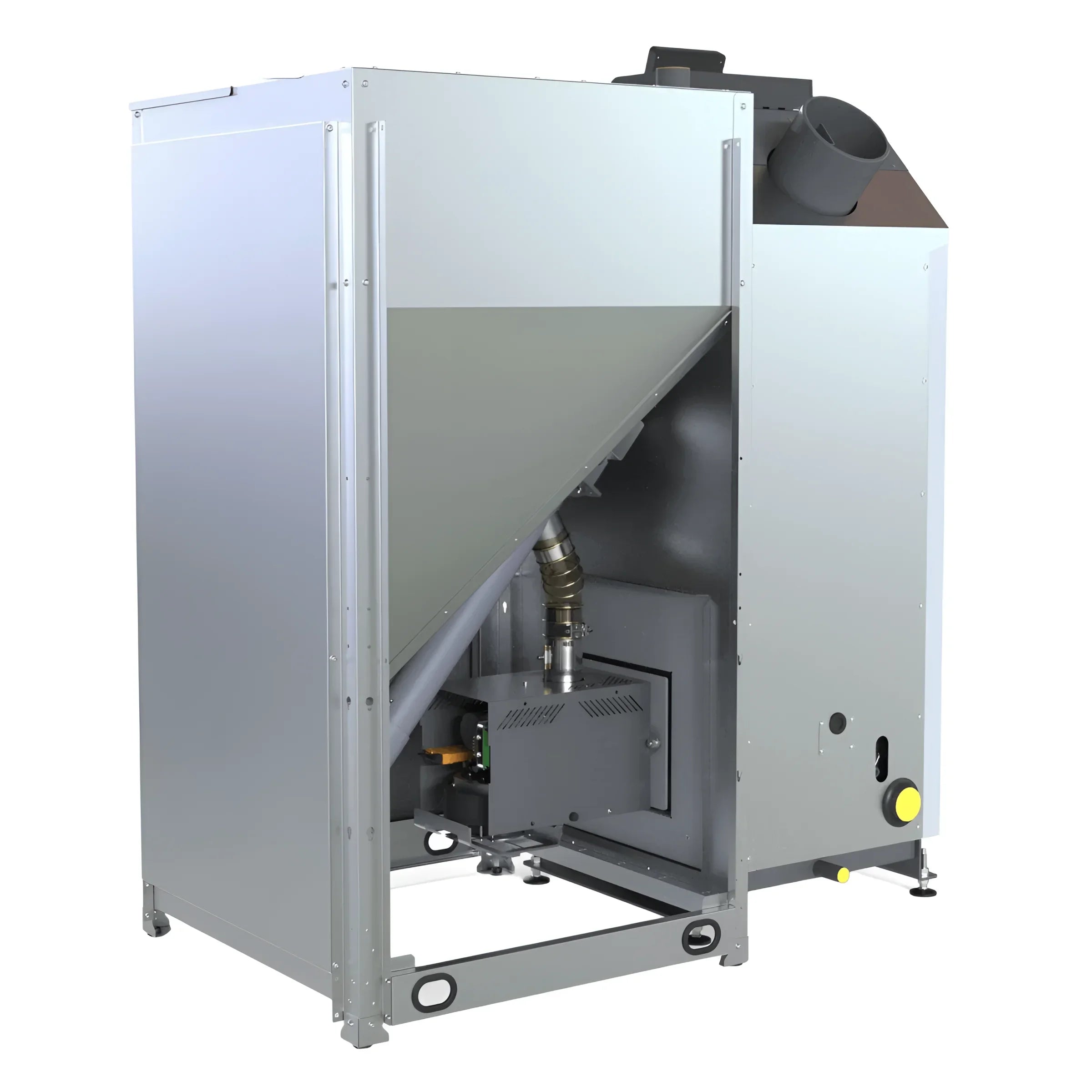 Industrial silbermetallmaschine für Kombikessel Defro Komfort Ekopell 25 kW mit Raumthermostat ST-292