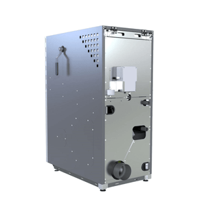 Defro Epsilon F Pelletkessel 20 kW mit autom. WT-Reinigung und Ascheaustragung.