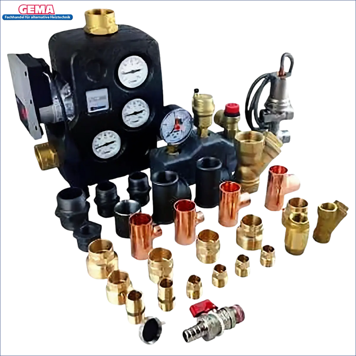 Bild von Plumbing fittings und Komponenten für Thermoflux Pelling 25/75 & Pufferspeicher