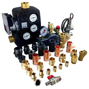 Plumbing fittings and components for Thermoflux Pelling 25/135 mit Hygienespeicher