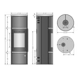Oranier Arena W+ 2.0 – riscaldatore ad accumulo