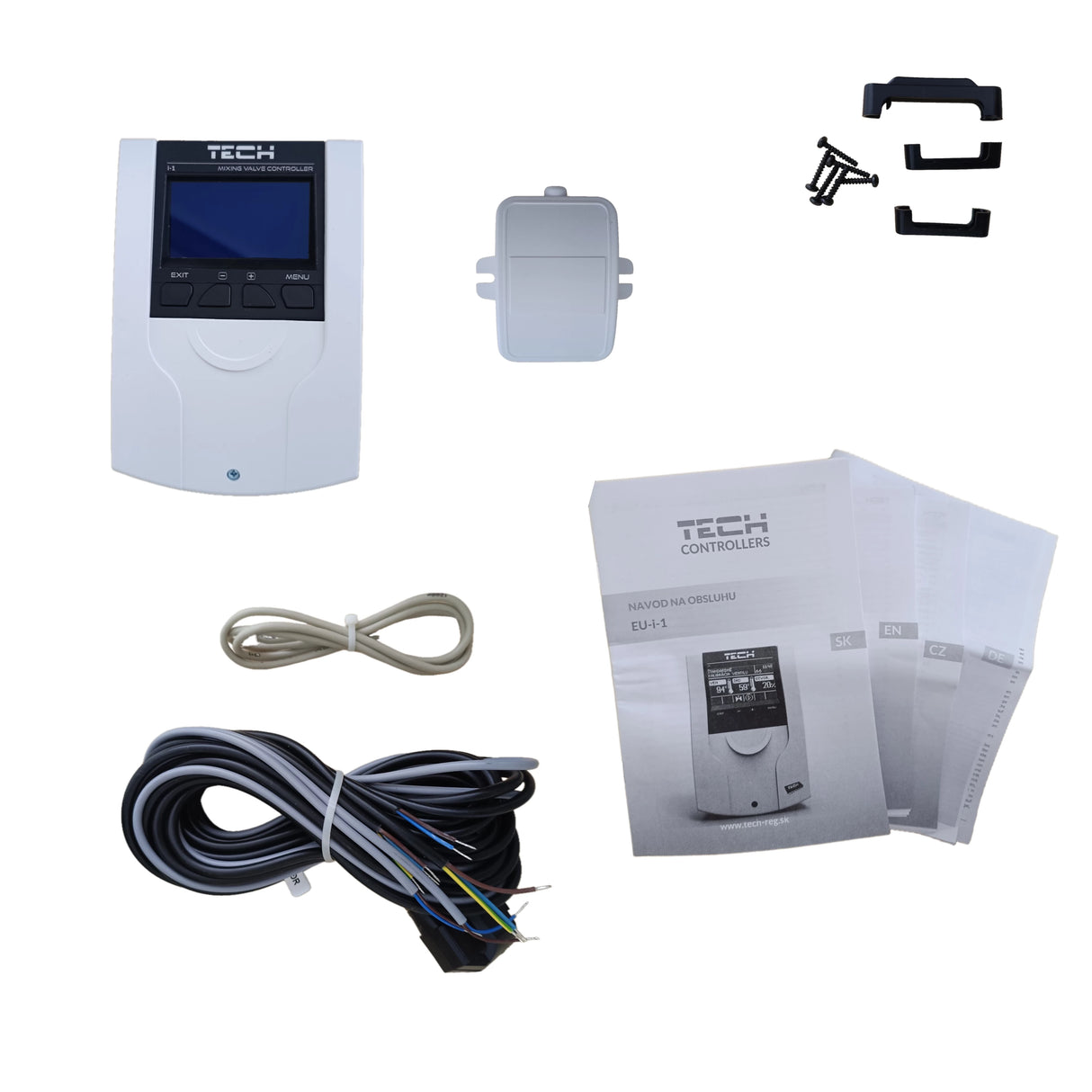 Sterownik zaworu mieszającego TECH EU-i-1 3/4 - ochrona krzywej grzewczej i powrotu