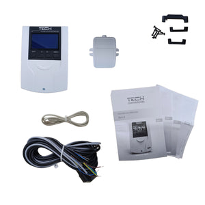 Sterownik zaworu mieszającego TECH EU-i-1 3/4 - ochrona krzywej grzewczej i powrotu