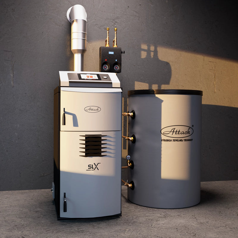 Træforgasser 30 kW ATTACK SLX 30 Lambda