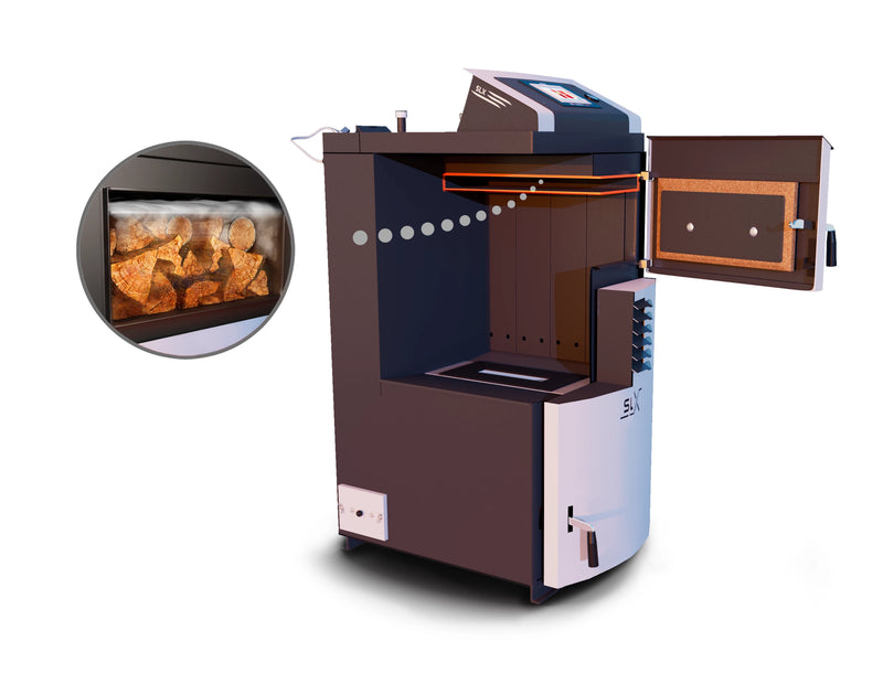 Medienos dujofikatorius 40 kW ATTACK SLX 40 Profi
