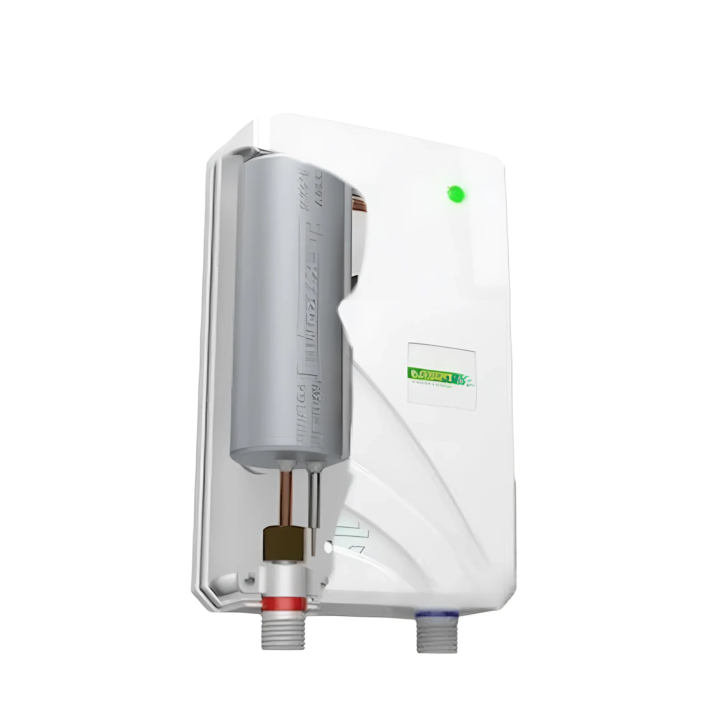 Weißer Durchlauferhitzer Neo 230V für kleineren Warmwasserbedarf, ideal für effizienten Gebrauch