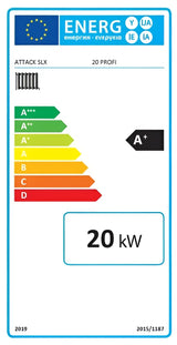 Holzvergaserkessel Attack SLX Profi 20 kW - hohe Effizienz - modernes Design 🔥.