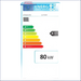 Energieeffizienzlabel für den Attack DPX Profi 80 kW Holzvergaser Heizkessel