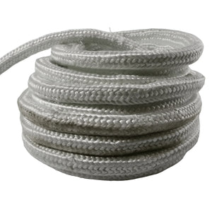 Gecoiltes geflochtenes graues Seil für MPM DS Holz Türdichtung 20x20mm