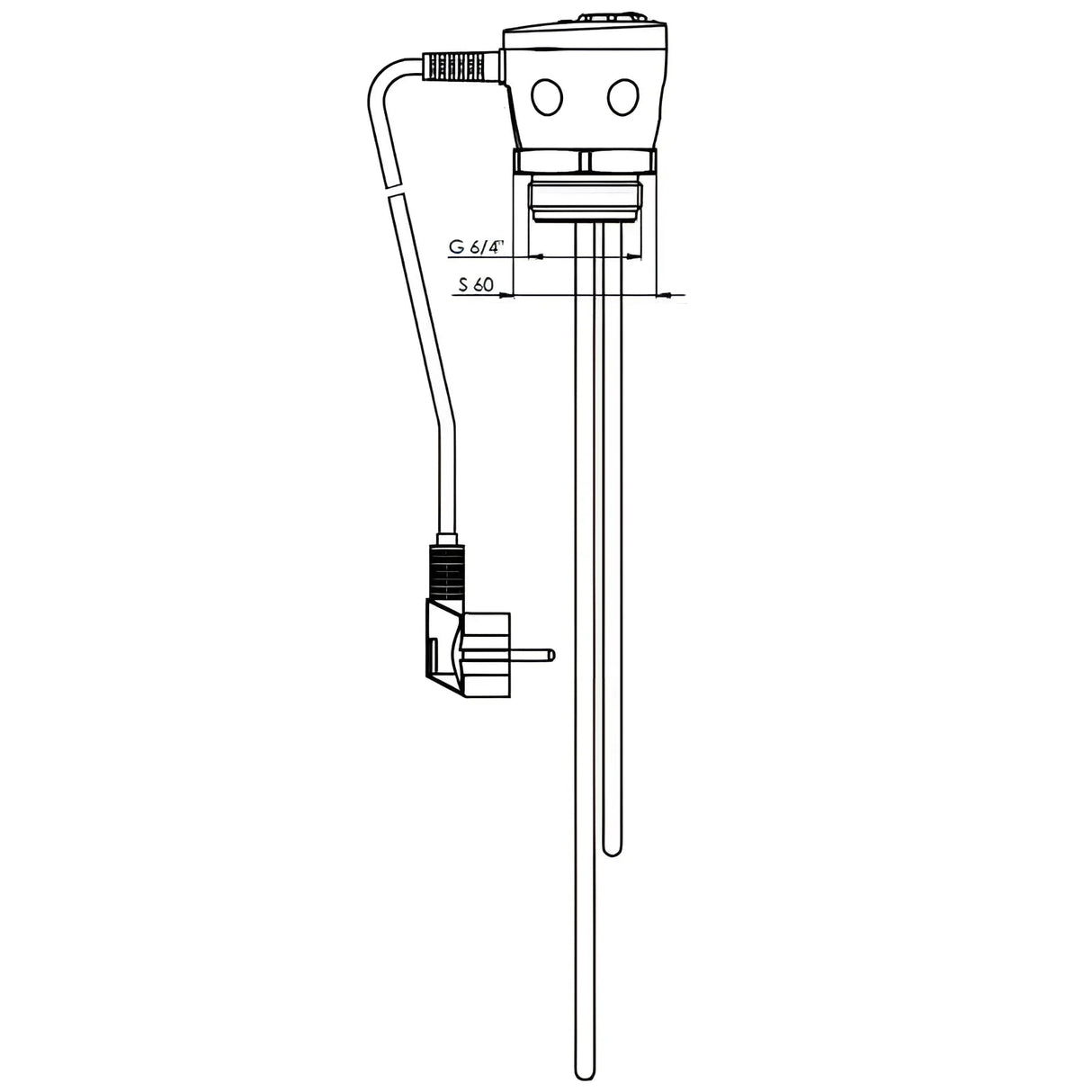Brauchwasserspeicher 150 L mit Incoloy 825 Heizstab 2 kW - GEMA Shop