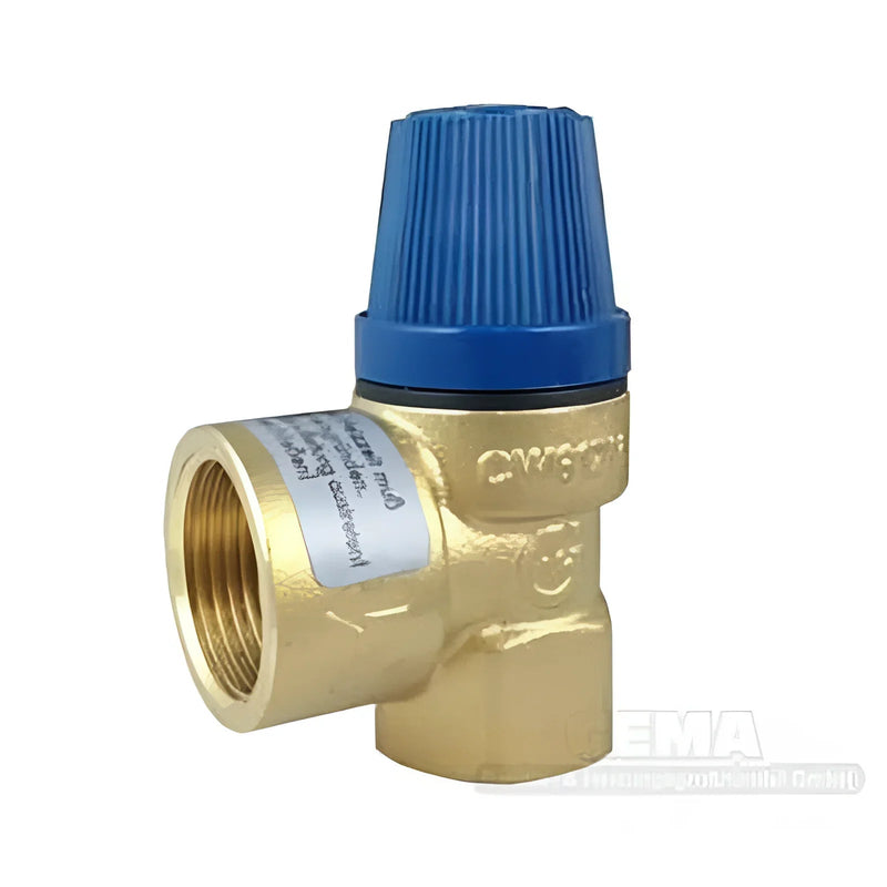 Caleffi Membraninis apsauginis vožtuvas 1/2 x 3/4 - 6 bar - Šildymo vožtuvas 🌡️ - GEMA Shop