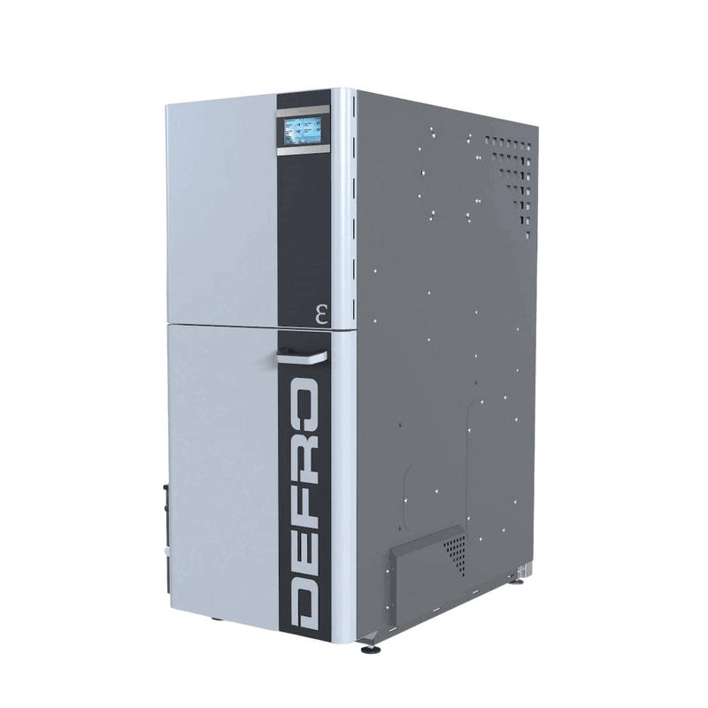 Defro Epsilon F 10 kW Granulinis katilas su automatiniu šilumokaičio valymu ir pelenų šalinimu - GEMA Parduotuvė