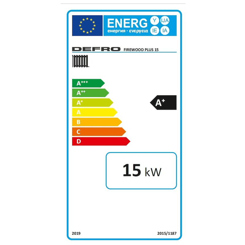 Defro Malkos 15 kW su akumuliacine talpa be ŠT - GEMA Parduotuvė
