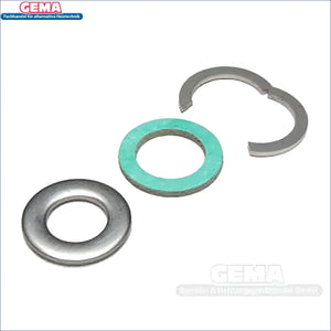 Assorted washers and split ring für DN20 Solarleitung als boilers und boiler-zubehör