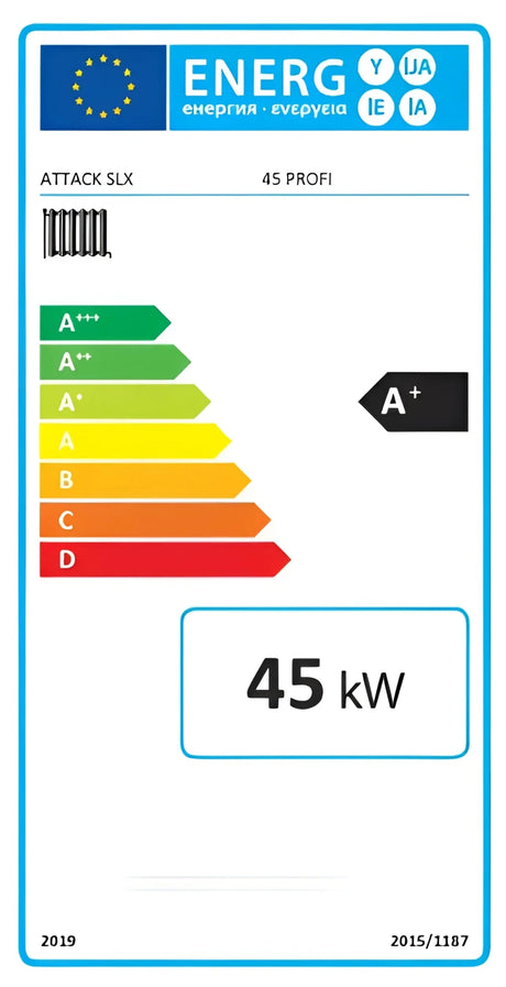 Holzvergaser Attack SLX Profi 45 kW – Effiziente Holzheizung - GEMA Shop