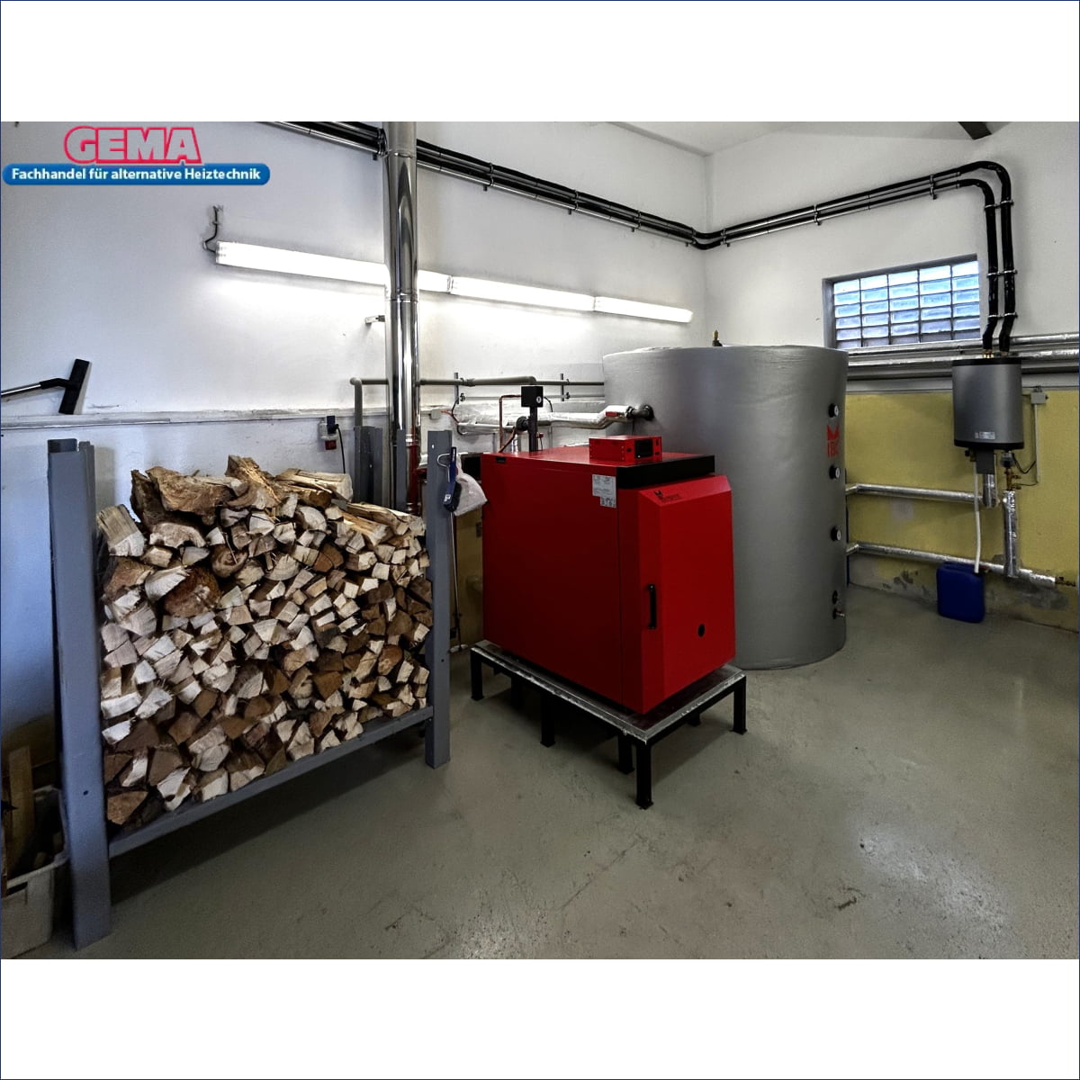 Redwood-Feuerungsboiler des IBC Holzvergaserkessel GK-7K-Öko für nachhaltige Heizlösung
