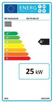 IBC Holzvergaserkessel GK - 7k - öko 25 kW – Effizient heizen 🌱🔥 Gusseisen - GEMA Shop