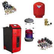 Komplektā Attack SLX Lambda Touch 35 kW plus bufertvertne ar siltummaini - GEMA Shop