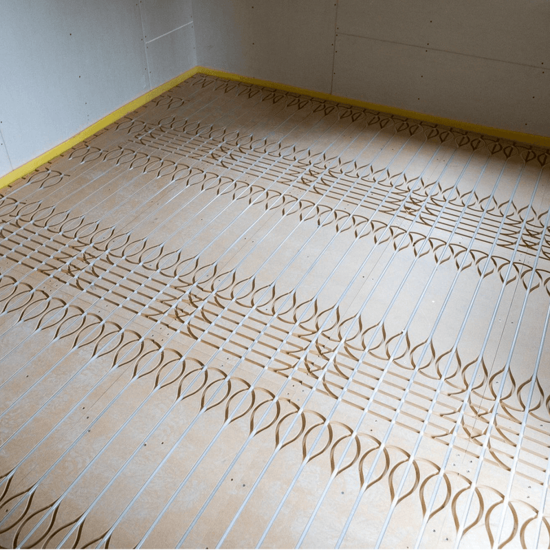 MDF - Pagrindinė plokštė grindų šildymo sistemai 1200x600x18 - GEMA Parduotuvė