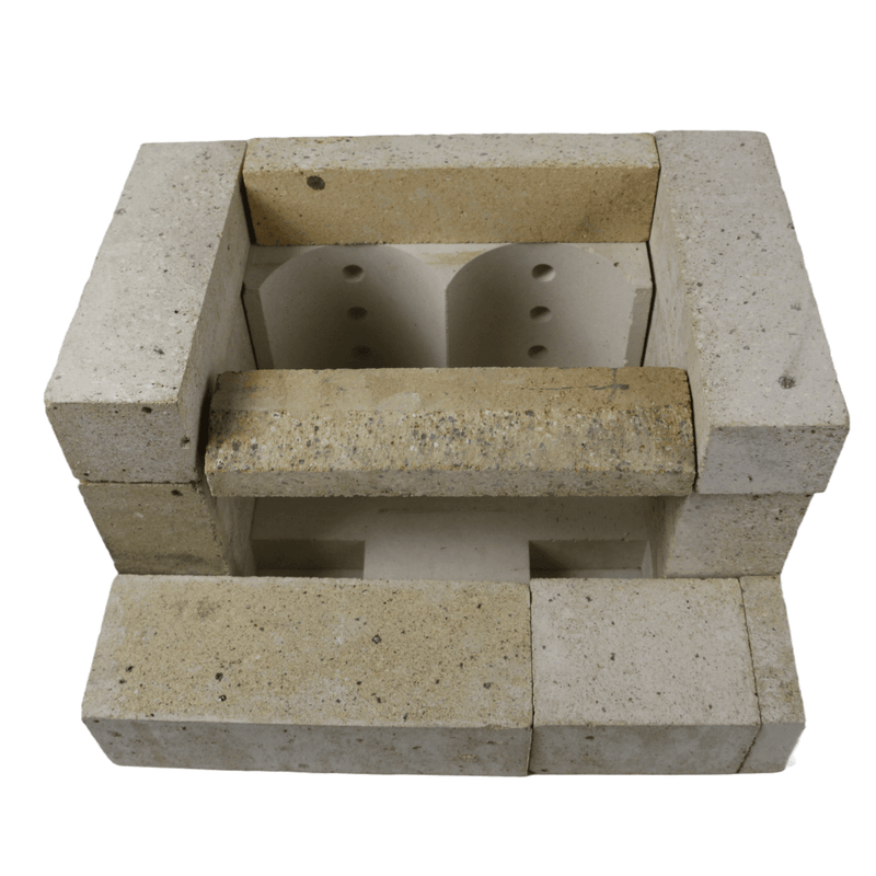 MPM DS Wood 18kW šamotinės plytos komplektas - GEMA parduotuvė