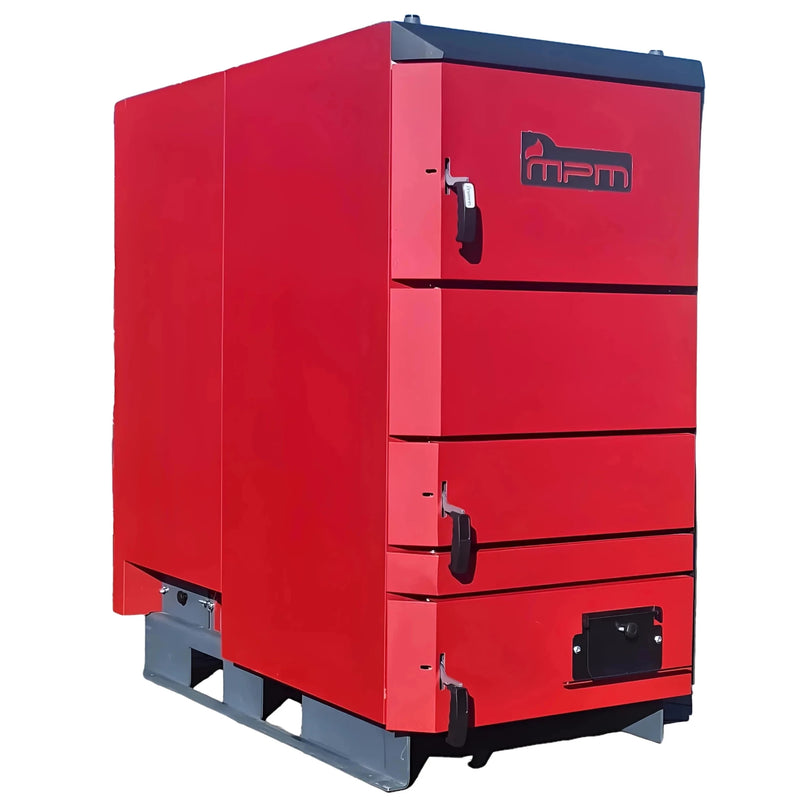 MPM Wood Plus 14 medienos dujinimo katilas 14 kW rąstinis katilas