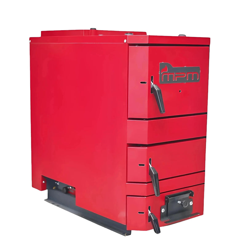 MPM Wood Plus 14 medienos dujinimo katilas 14 kW rąstinis katilas