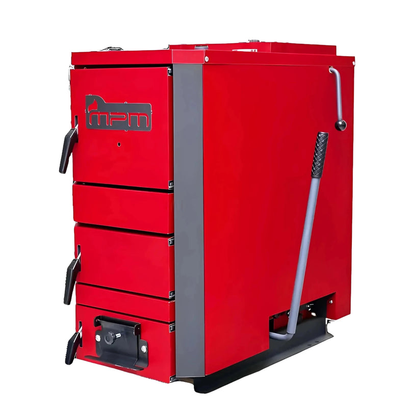 MPM Wood Plus 14 medienos dujinimo katilas 14 kW rąstinis katilas