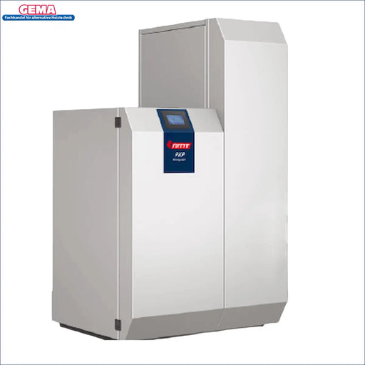NMT PKP Kompakt Pellet-Heizkessel 23 kW für 🏠 Ein- & Mehrfamilienhäuser, effizient & umweltfreundlich.