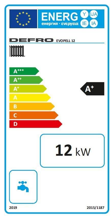 Pelletkessel Evopell 12 kW – Efektyvus granulinis šildytuvas - GEMA Parduotuvė