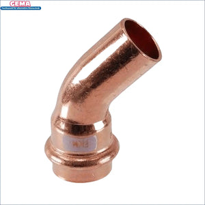 Kupfer-Pressfitting-Winkel für Boilers und Profi-Pressfitting Bögen zum Pressen