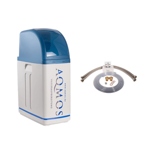 Impianto addolcitore d'acqua Aqmos R2D2-48 con kit di collegamento 1 pollice