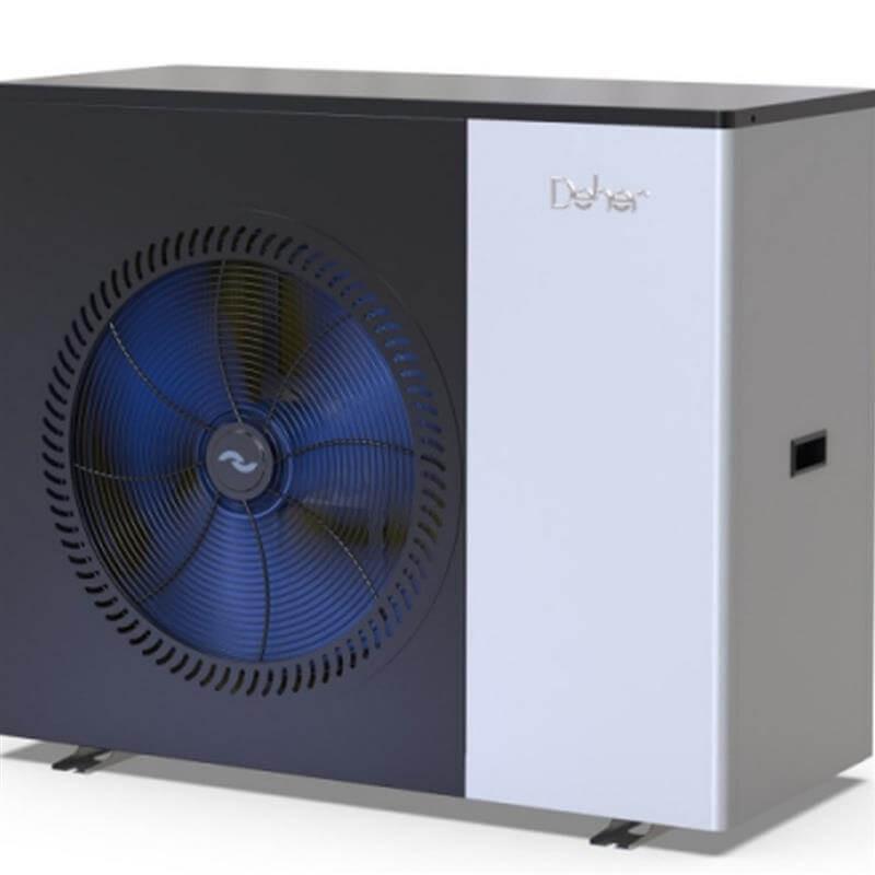 Set DEHER šilumos siurblys Airterm 8 kW+ - GEMA parduotuvė