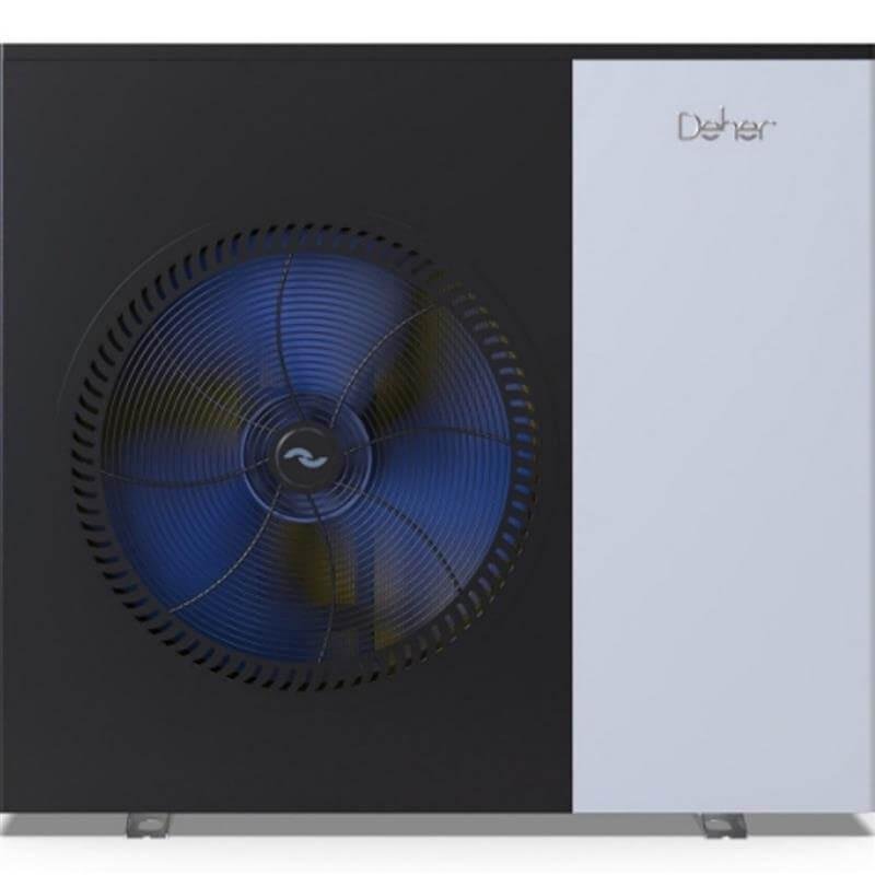 Set DEHER šilumos siurblys Airterm 8 kW+ - GEMA parduotuvė