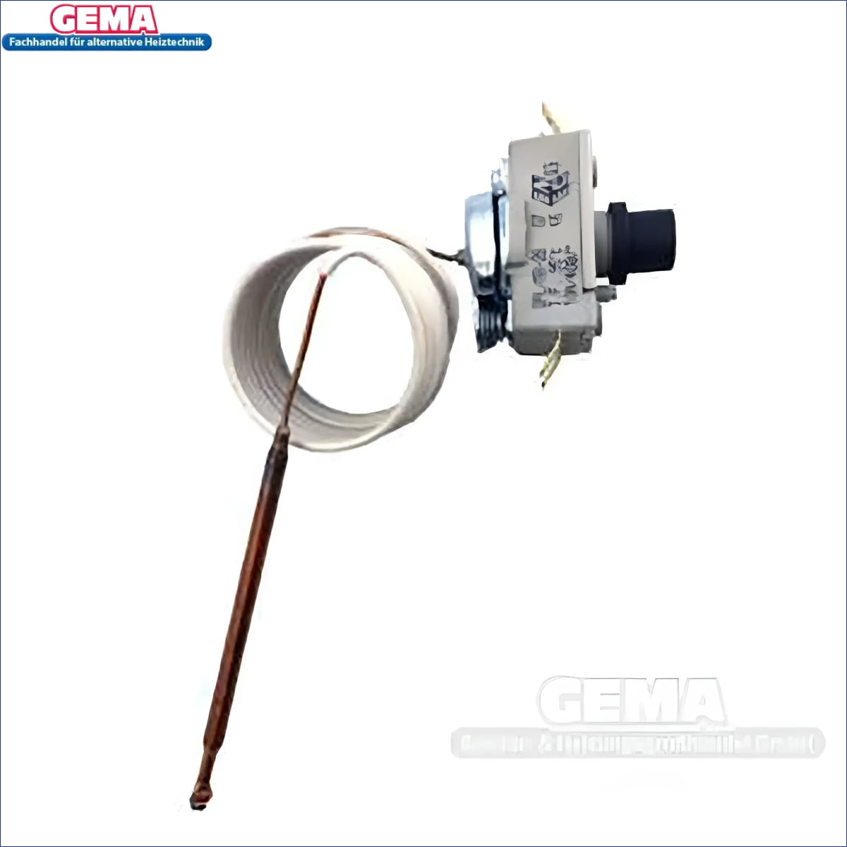 Oven thermostat mit Kapillarrohr für Pelletkessel Thermoflux Pelling Eco STB-Schalter passend
