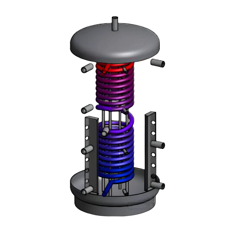 Thermoflux Pelling 35 kW – Efektyvus granulinis šildytuvas ir higieninis akumuliatorius - GEMA parduotuvė