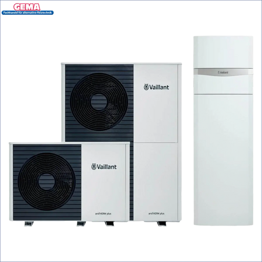 Vaillant Luft-Wasser-Wärmepumpe Set aroTherm plus mit uniTOWER plus, energiesparend