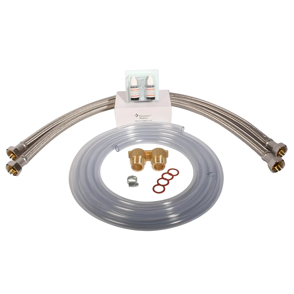 Wasserenthärtungsanlage - Entkalkungsanlage R2D2 - 32 Anschluss - Set & Montageblock 1" - GEMA Shop