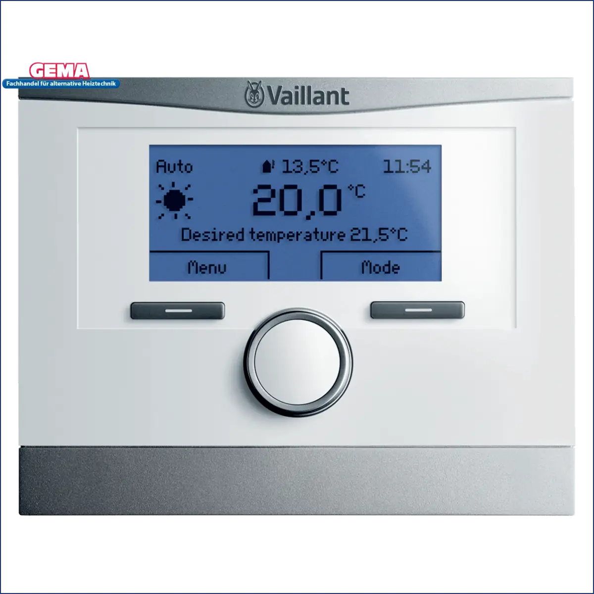 Vaillant Heizungsregler mit digitaler Anzeige für den Witterungsgeführten multiMATIC 700
